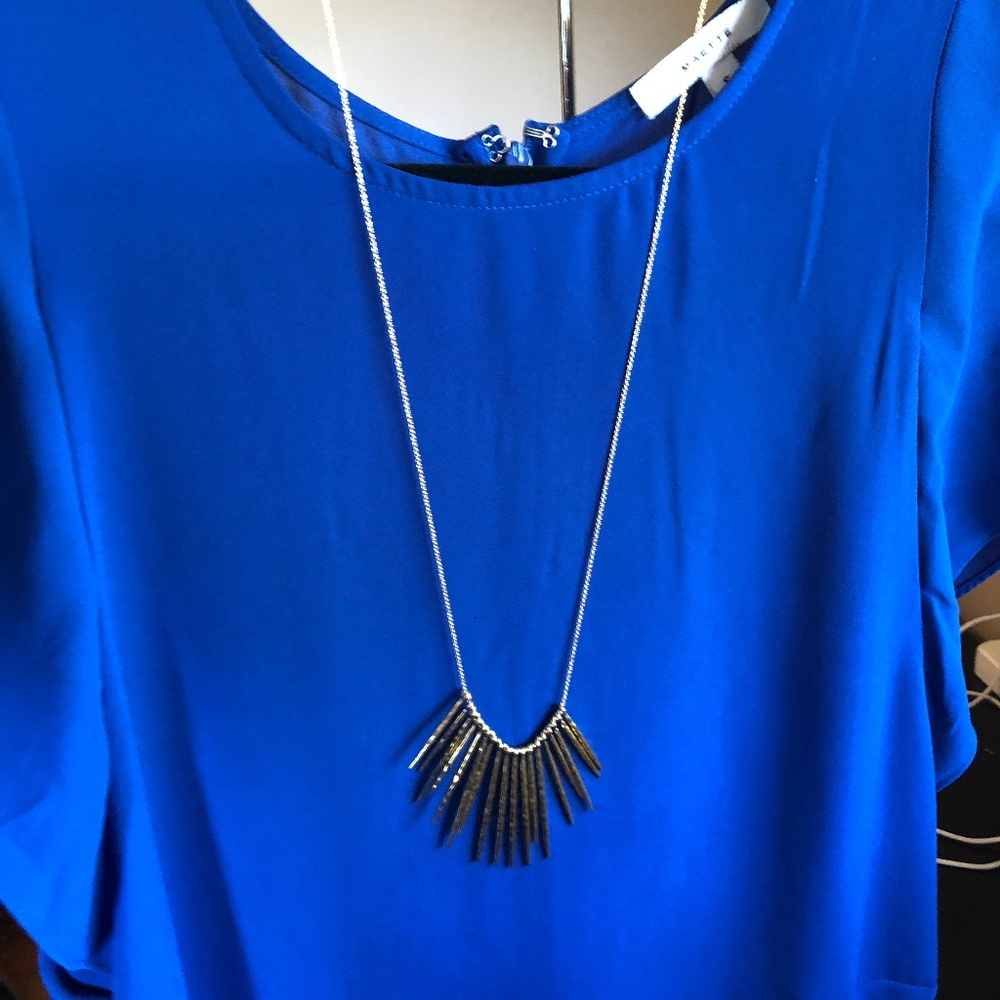 Stella & Dot Kari Fringe Necklace